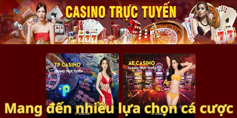 Các tựa game Casino hấp dẫn tại 33win